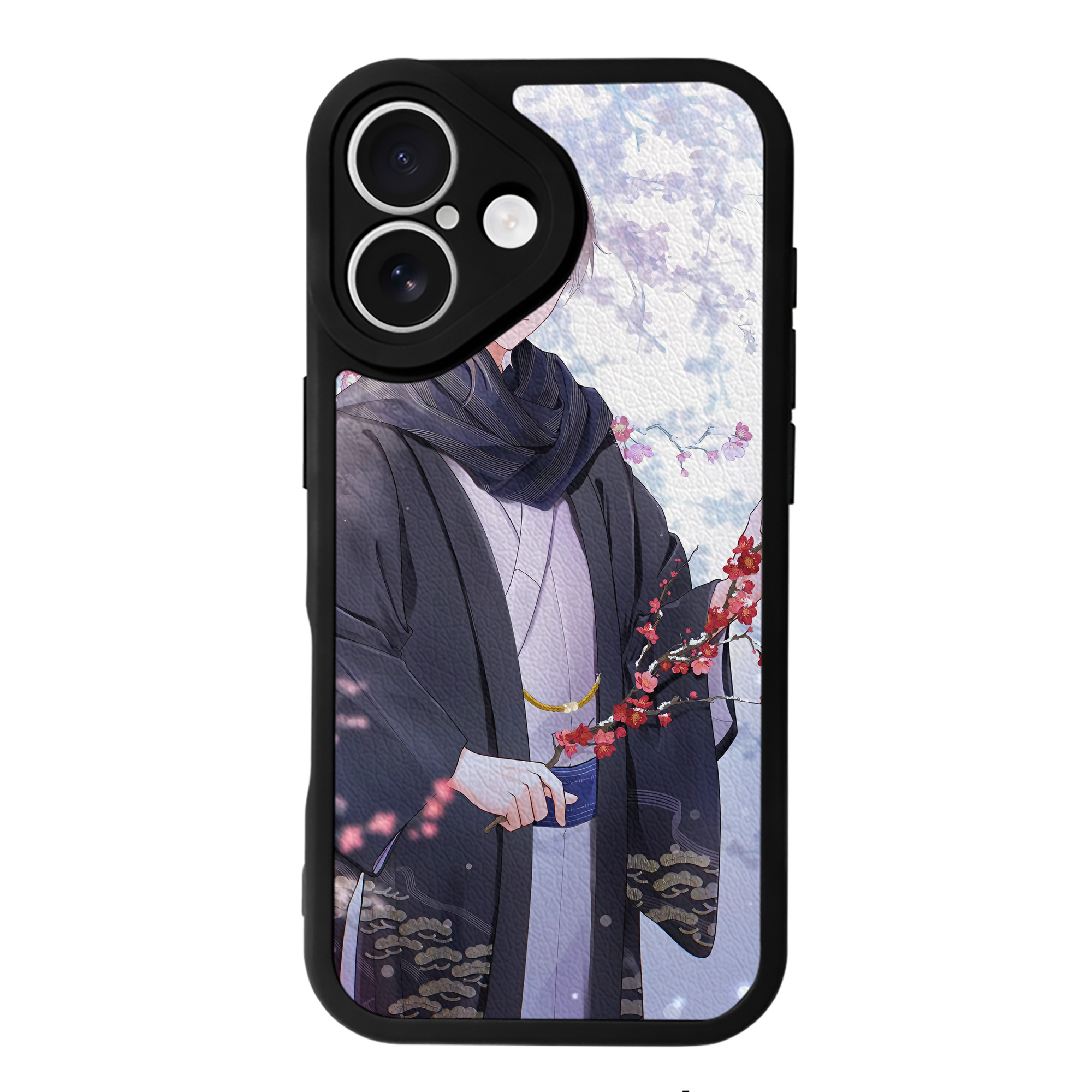 （画像用） 刀剣乱舞 Touken Ranbu 【iPhone 16シリーズ対応】シリコンスマホケース（レザー調） 材質：シリコン